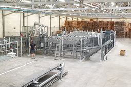 Fully Automatic Solid Wood Processing  With High Performance and Little Waste